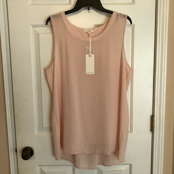 Pleione Tops - PLEIONE Blush Pink Sleeveless Blouse - NEW!